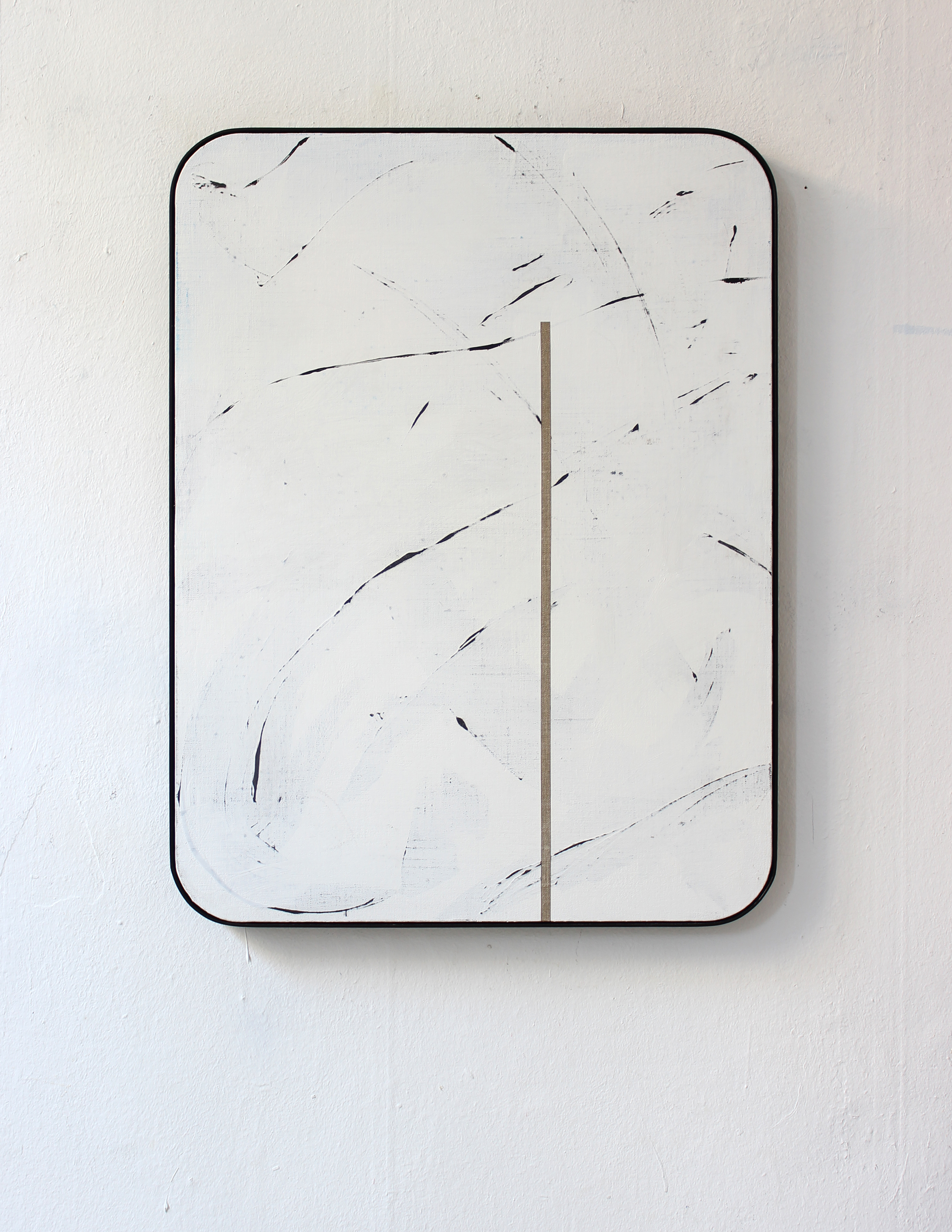 Frank Moll Abglanz (dienstag) 81 x 61 cm Acrylic on canvas, artist frame, 2021