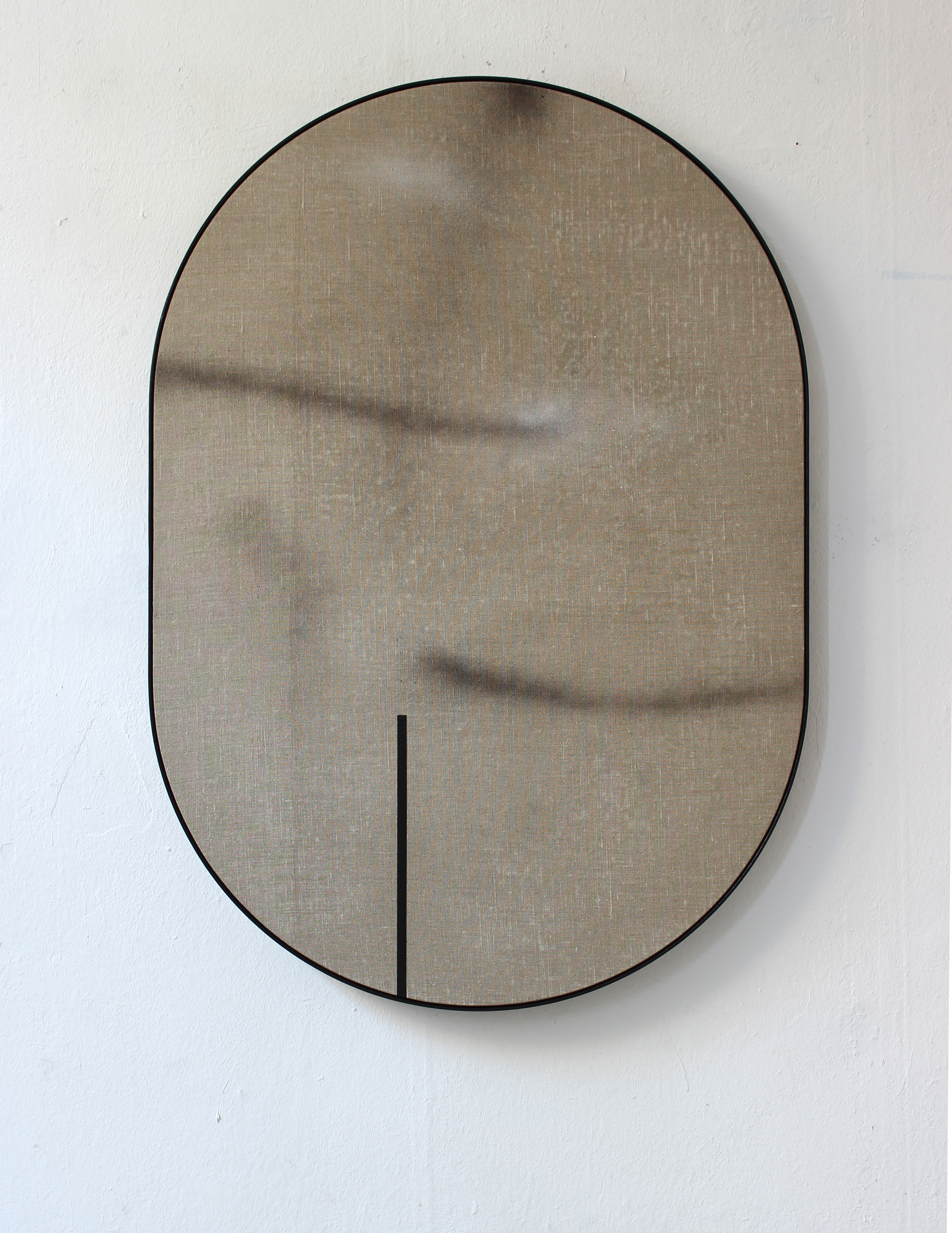 Frank Moll Abglanz (sonntag) 101 x 81 cm Acrylic on canvas, artist frame, 2021