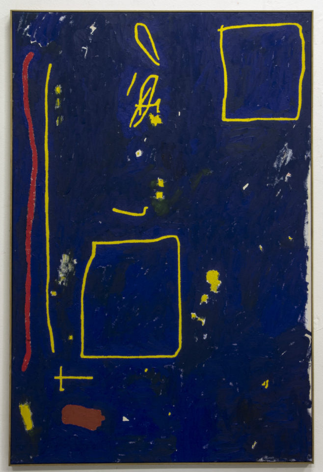 2. Wolfgang Voegele Untitled (Mückler), oil on canvas, 145x120 cm, 2017