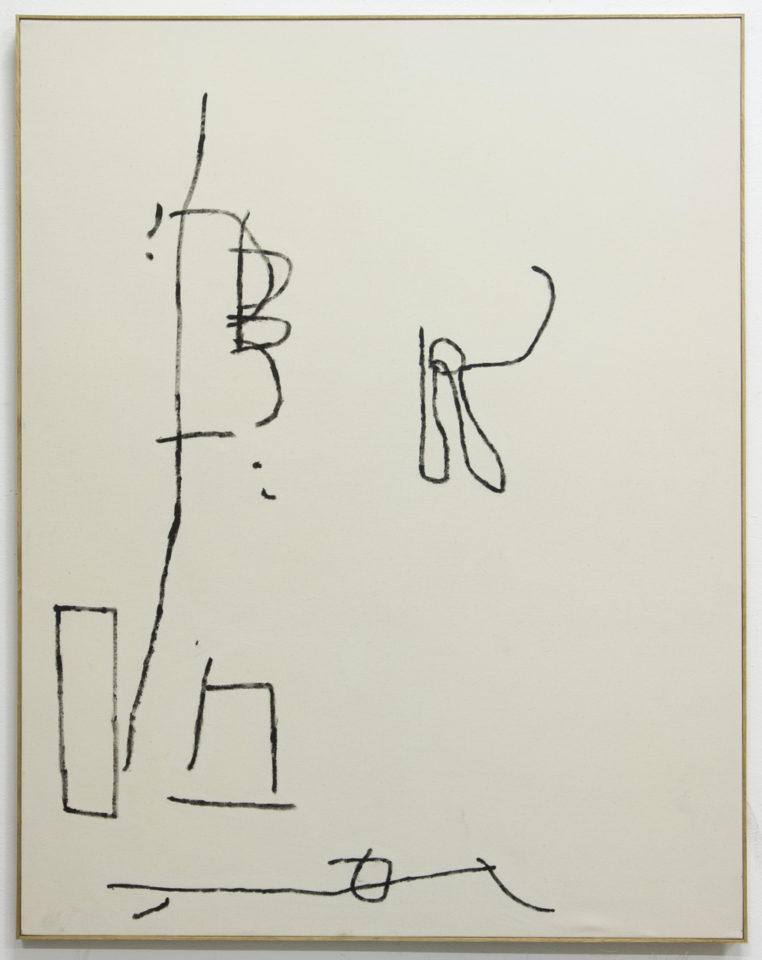 5. Wolfgang Voegele Untitled (walking shoe), oil on canvas, 150x100 cm, 2017