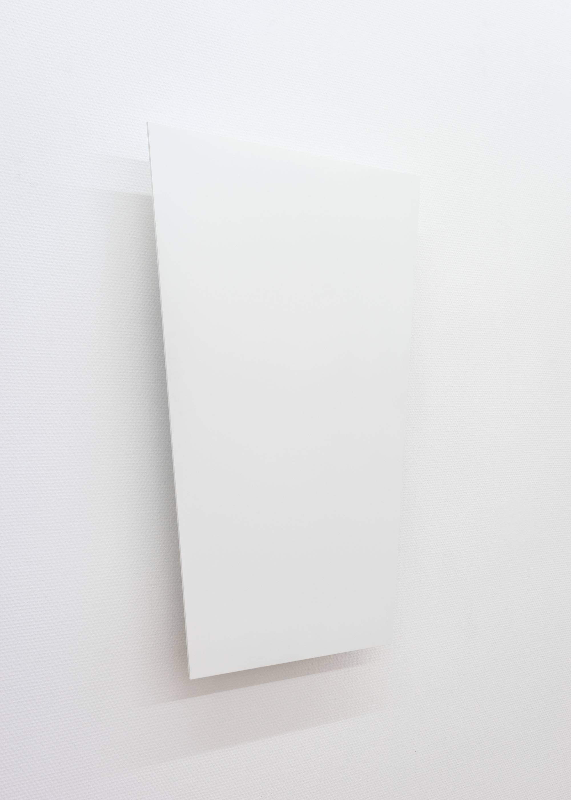 Madeleine Boschan Five forms (gently and imperishably) II 2019 coated alumium 90 x 57 x 8,5 cm unique
