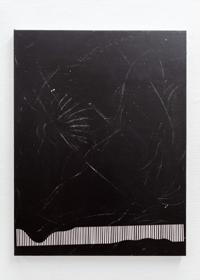 4 mirror 17 XVII Acrylic-auf-Leinwand-65,5 -x-50-cm-Frank-Moll