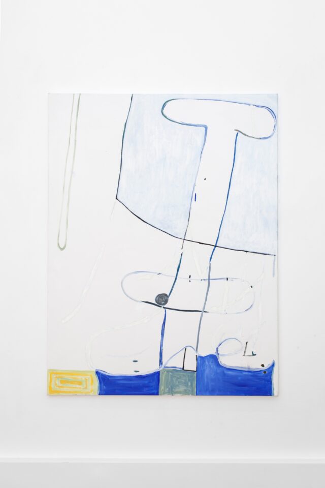 Wolfgang Voegele 6. Untitled, oil on canvas, 170x130 cm, 2019