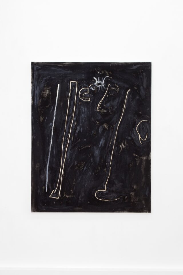 Wolfgang Voegele 5. Untitled (Wolfgang Schielgang), oil on canvas, 150x120 cm,