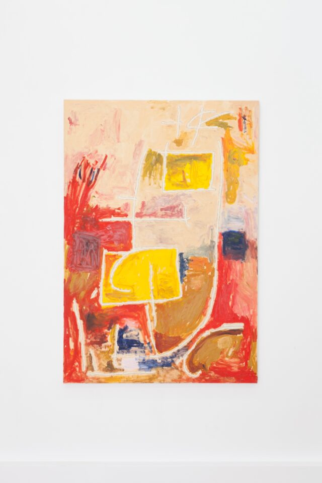 Wolfgang Voegele 4. Untitled , oil on canvas, 160x110 cm, 2016-2019