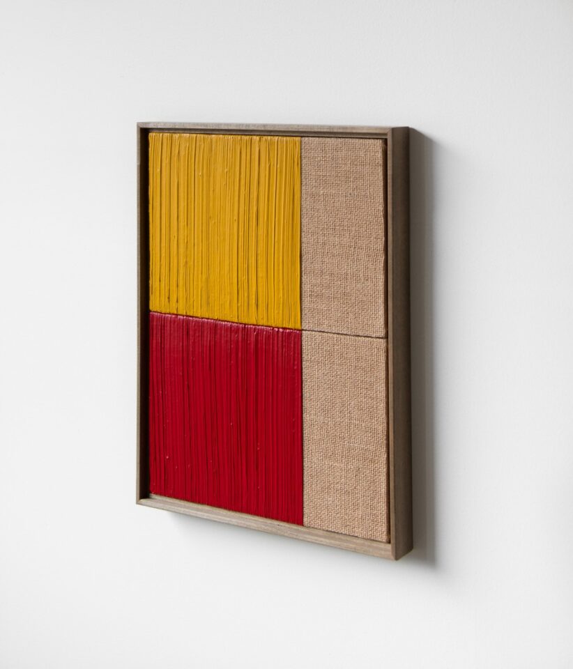 10 Johnny Abrahams YellowRed 13x17 inches incl frame
