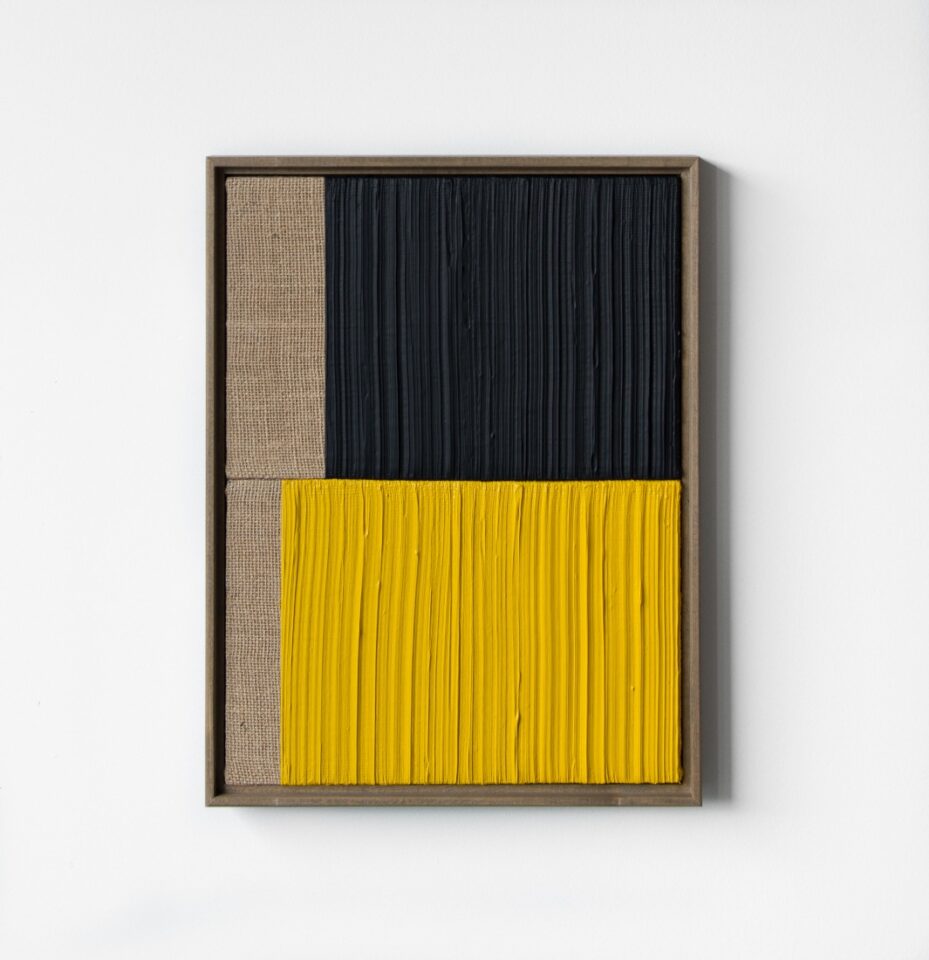 13 Johnny Abrahams Black Yellow 13x17 inches incl frame
