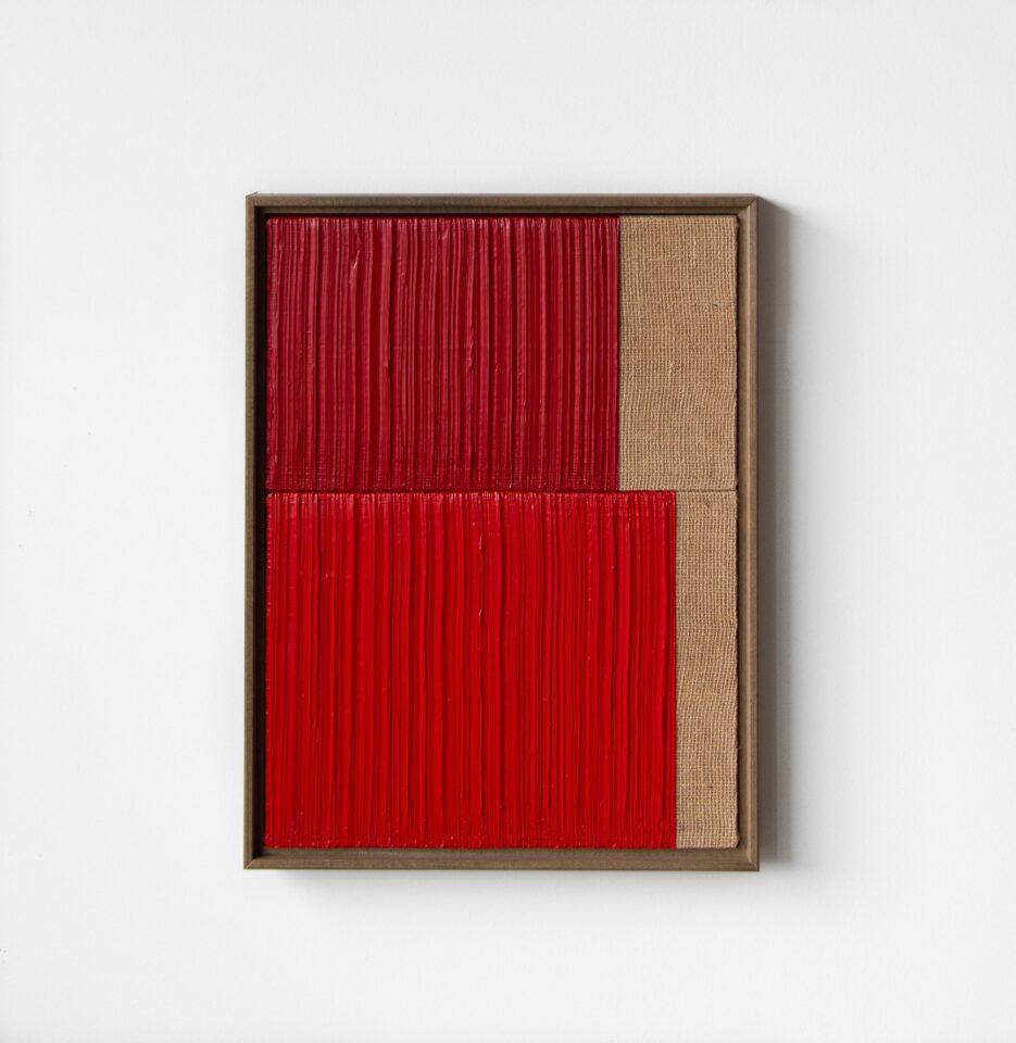 16 Johnny Abrahams Red Red 13x17 inches incl frame