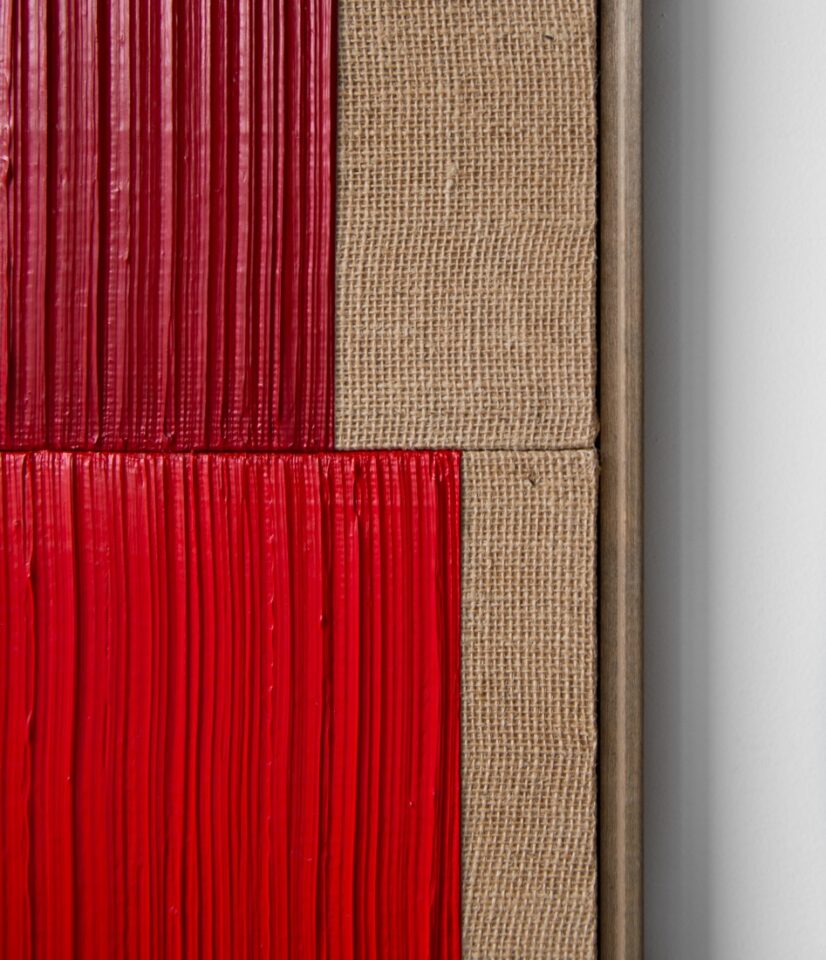 18 Johnny Abrahams Red Red 13x17 inches incl frame