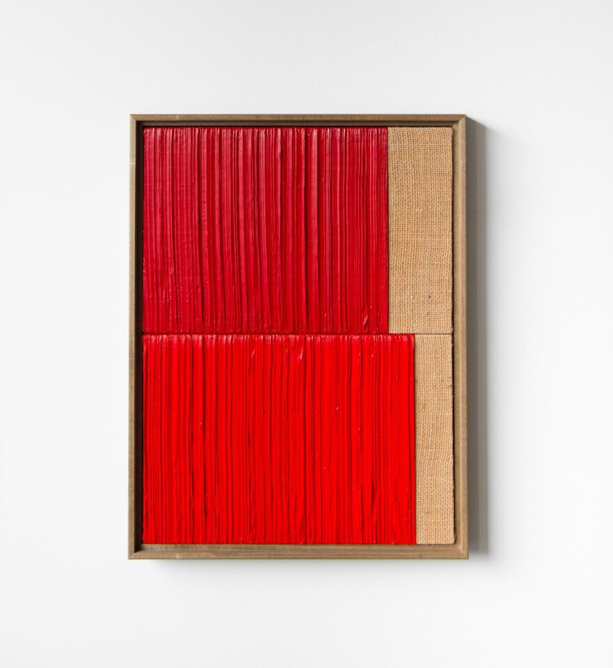 22 Johnny Abrahams Red Red 13x17 inches incl frame