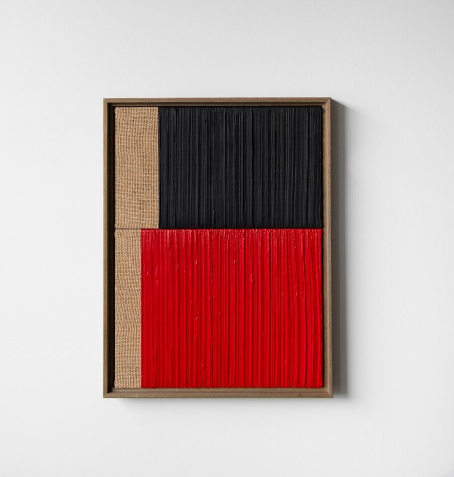 24 Johnny Abrahams Black Red 13x17 inches incl frame