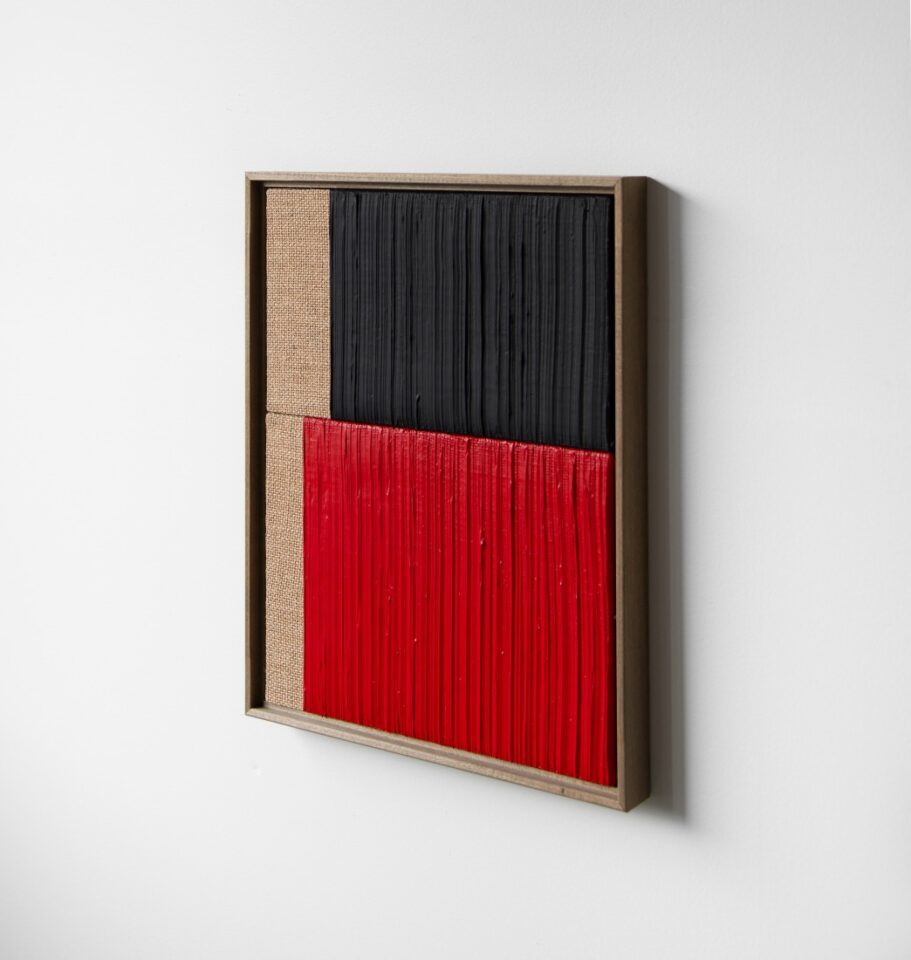 25 Johnny Abrahams Black Red 13x17 inches incl frame