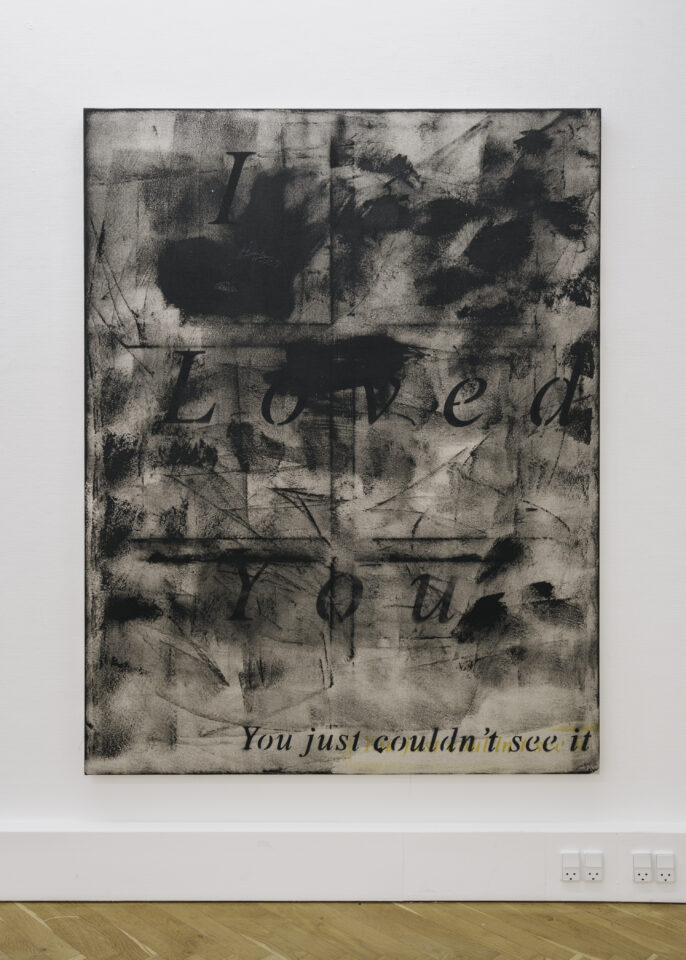 Richie Culver I_loved_you_3_Acrylic_and_lacquer_on_linen_180x130cm_2020
