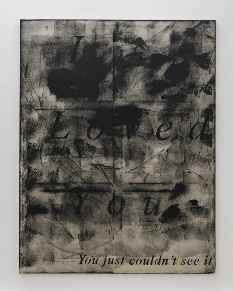 Richie Culver I_loved_you_3_Acrylic_and_lacquer_on_linen_180x130cm_2020