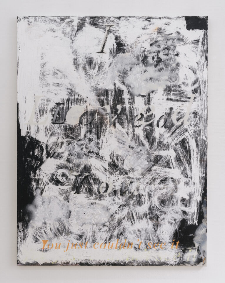 Richie Culver I_loved_you_4_Acrylic_and_lacquer_on_linen_170x129cm_2020