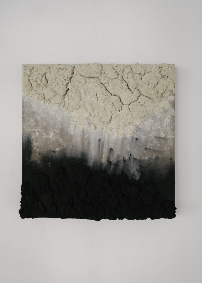 Bosco Sodi – BS 2674 – Untitled, 2018 mixed media on linen – 50x50cm