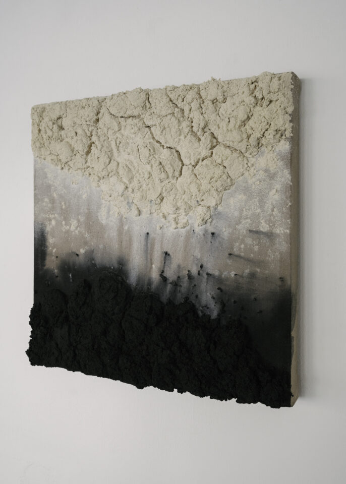 Bosco Sodi – BS 2674 – Untitled, 2018 mixed media on linen – 50x50cm