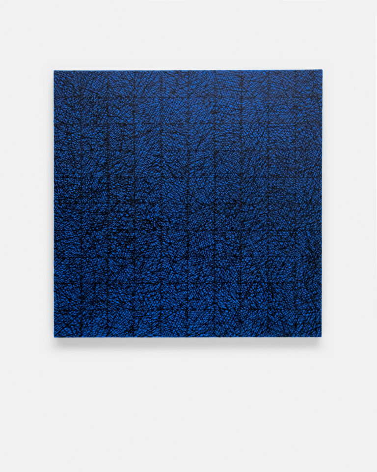 2. Brooklin A. Soumahoro - 2021 - « Untitled (Energy Field painting) » 40 x 40 inches / Oil on linen