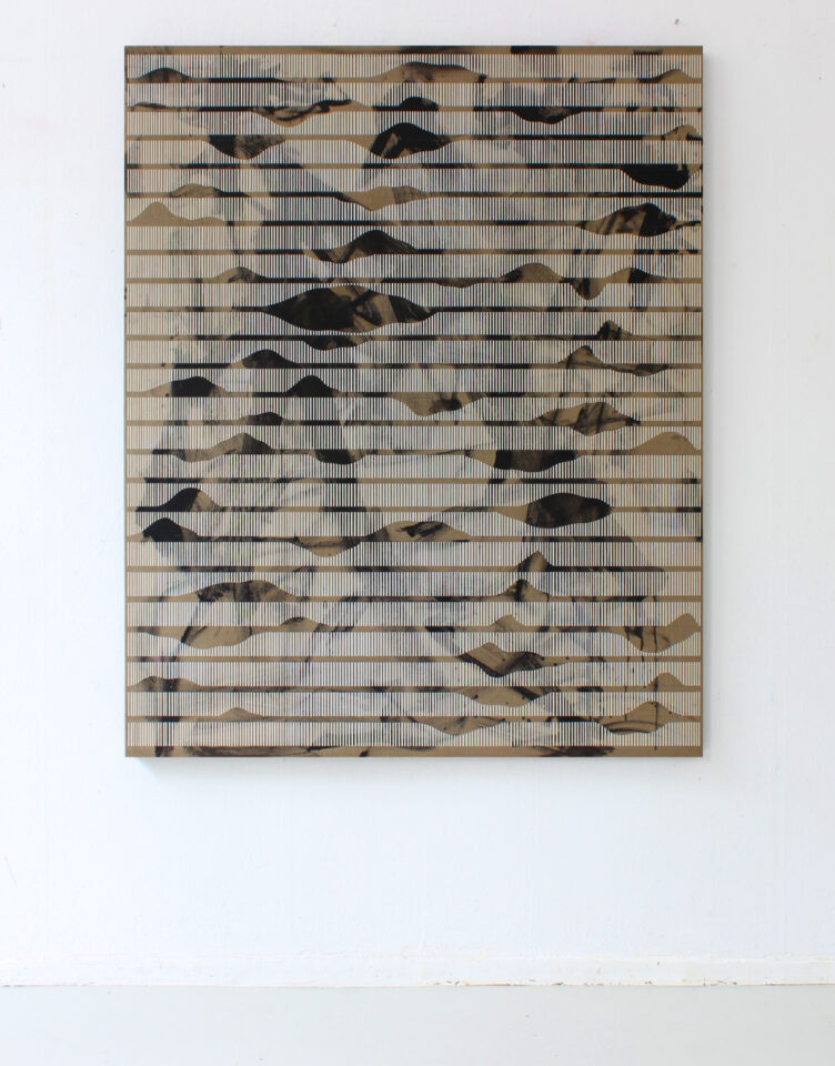 Frank Moll untitled sp 2021 acrylic on canvas 150 x 122 cm studio