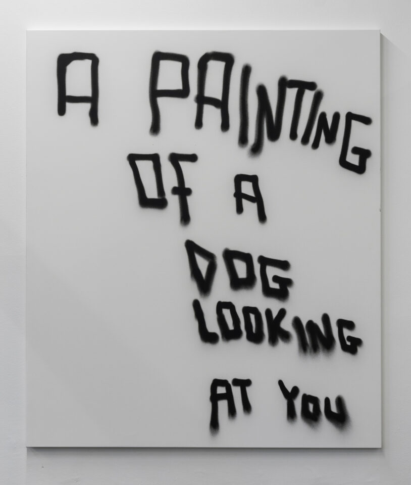 4 Richie Culver "Untitled" Acrylic, ink and lacquer on canvas 200x170cm 2021