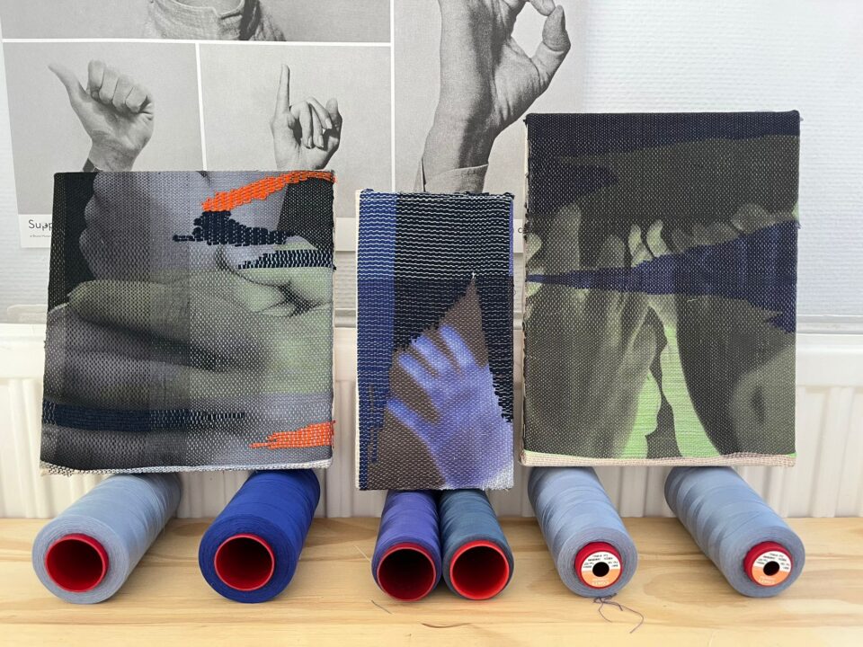 Marie Hazard 3 works Studio View Paris for Rørvig Contemporary 2023