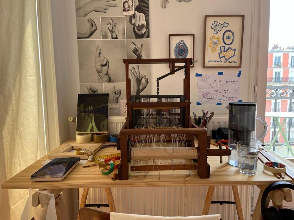 Marie Hazard the Loom Studio View Paris for Rørvig Contemporary 2023