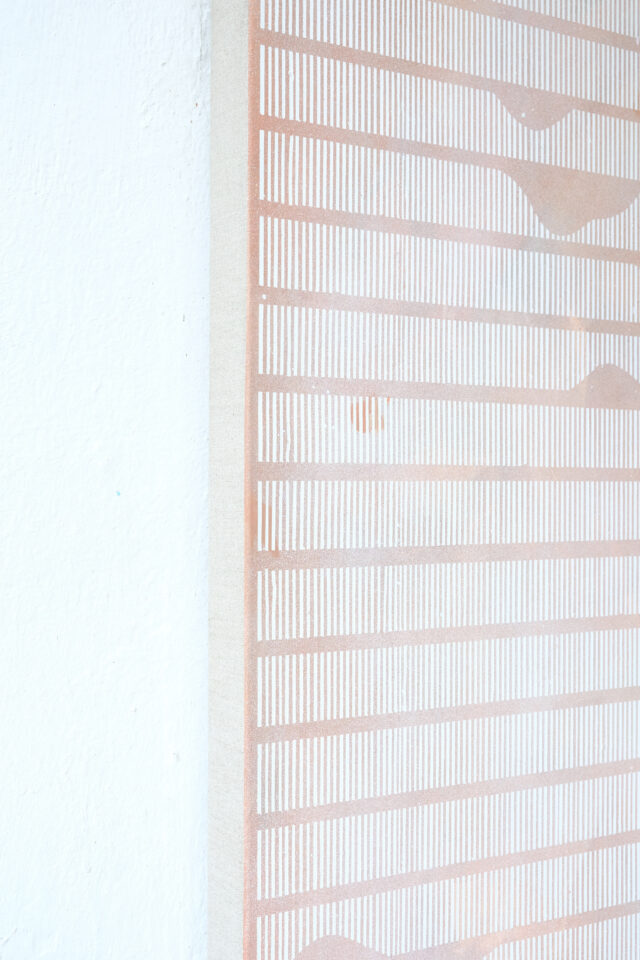 3. Frank Moll untitled (SP) brown, 2023, Acrylic on canvas, 200 x 160 cm.