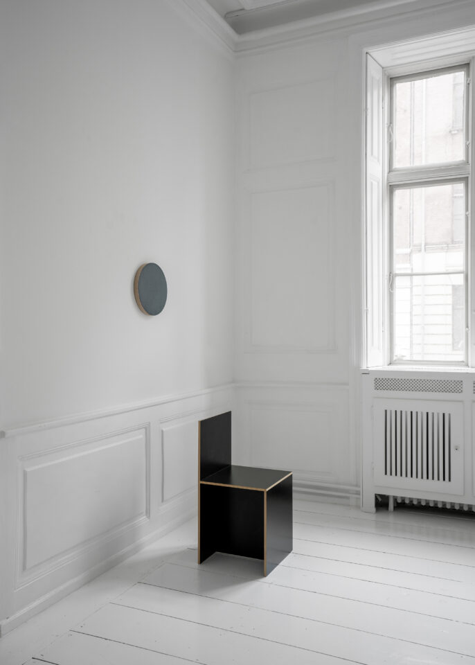 Matthew Feyld Solo October 2023 Sundays Gallery and A Donald Judd Chair