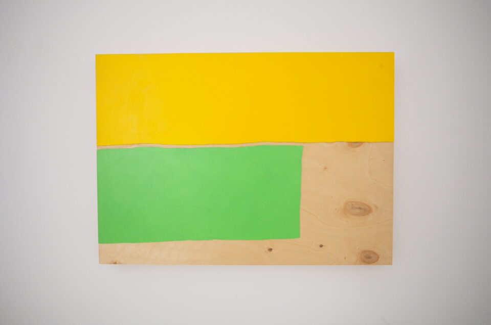 Martin Noël Otto #25 - 2002  Acryl auf Holz 60 x 84 x 7 cm. References: ALBERTINA S. 83 MN "Blau und andere Farben", Museum Liner Appenzell (Abbildung 17) MN Treffen mit Otto Freundlich Hölzer und Postkarten; Museum Pfalzgalerie Kaiserslautern S. 104 Changing Perspectives - RADIKAL MINIMAL - Martin Noel & Ugo Dossi I Kunststiftung Petra Benteler im blaunen Land S. 3
