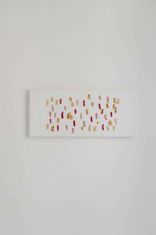 1894. André Butzer Ohne Titel / Untitled, 2023 Acryl auf Leinwand / Acrylic on Canvas 31,5 × 70 cm / 12.4 × 27.5 in.