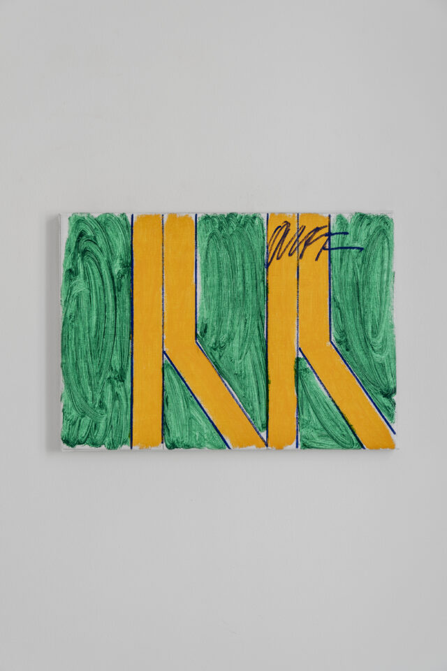 Ulrich Wulff - 50x35 cm Ohne Titel / Untitled, 2024 Acryl auf Leinwand / Acrylic on Canvas