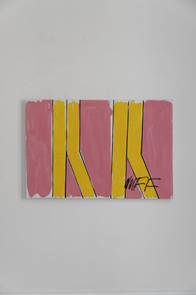Ulrich Wulff - 60x40 cm Ohne Titel / Untitled, 2024 Acryl auf Leinwand / Acrylic on Canvas