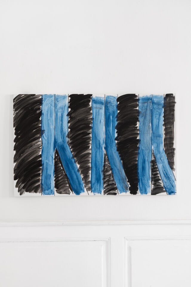 Ulrich Wulff 75×125 cm Ohne Titel / Untitled, 2024 Acryl auf Leinwand / Acrylic on Canvas