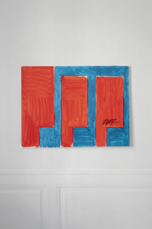 Ulrich Wulff 75×100 cm Ohne Titel / Untitled, 2024 Acryl auf Leinwand / Acrylic on Canvas