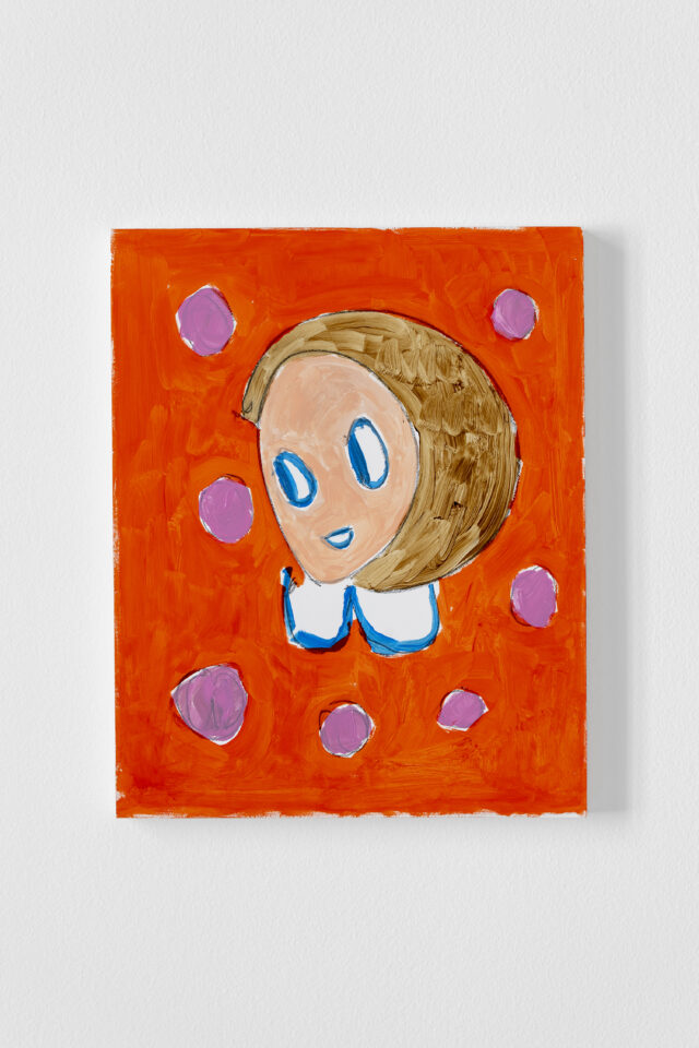 André Butzer Ohne Titel / Untitled, 2024 Acryl auf Holz / Acrylic on Wood. 30 × 24 cm / 11.8 × 9.4 in.