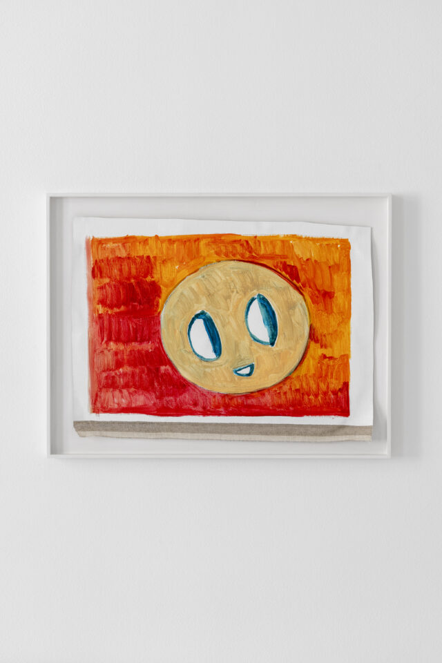André Butzer Ohne Titel / Untitled, 2024 Acryl auf Leinwand / Acrylic on Canvas. 37,5 × 50,5 cm / 14.7 × 19.8 in.